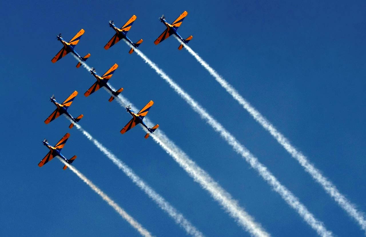 Esquadrilha da Fumaça fará apresentação inédita em Pinhais no dia 19 de março