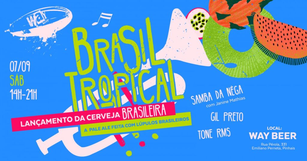 Way Beer lança nova cerveja no evento Brasil Tropical em Pinhais 1 Way Beer lanca nova cerveja no evento Brasil Tropical em Pinhais