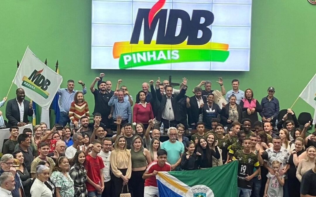 MDB de Pinhais Define Marco Aurélio Rodrigues como Pré-Candidato a Prefeito