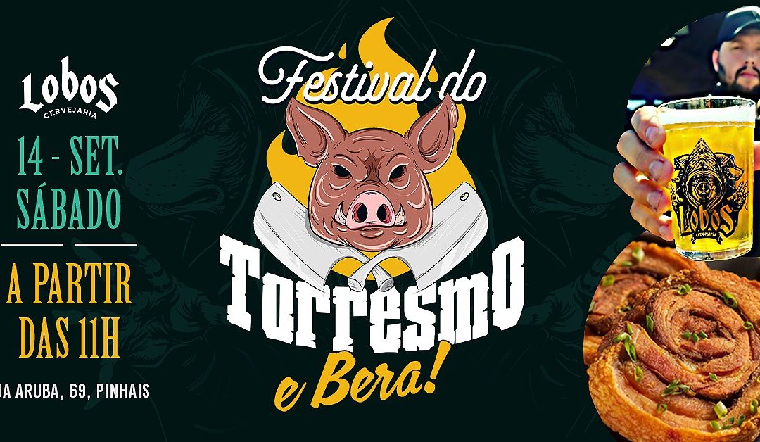 Festival do Torresmo agita a Cervejaria Lobos em Pinhais
