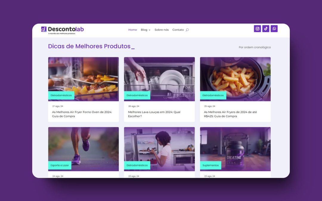 DescontoLab Lança Guias de Compras e Listas dos Melhores Produtos