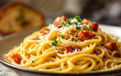 Receita de macarrão à carbonara para Iniciantes: Sabor Italiano Sem Complicação
