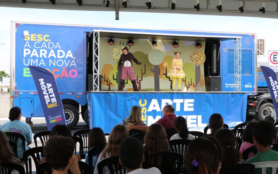 Sesc Arte Móvel leva cultura, lazer e esporte a Pinhais durante o mês de fevereiro