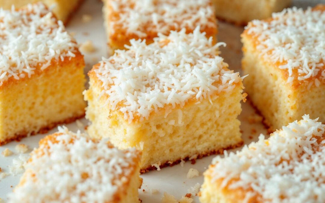 Bolo Toalha Felpuda: a receita clássica do bolo gelado de coco