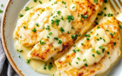 Filé de tilápia ao molho cremoso de limão: receita rápida e saborosa para variar o peixe da semana