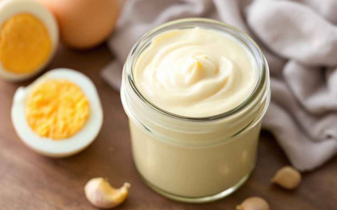 Maionese cremosa de ovo cozido: Receita prática e fácil