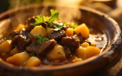 Vaca Atolada: Receita de carne de panela com mandioca