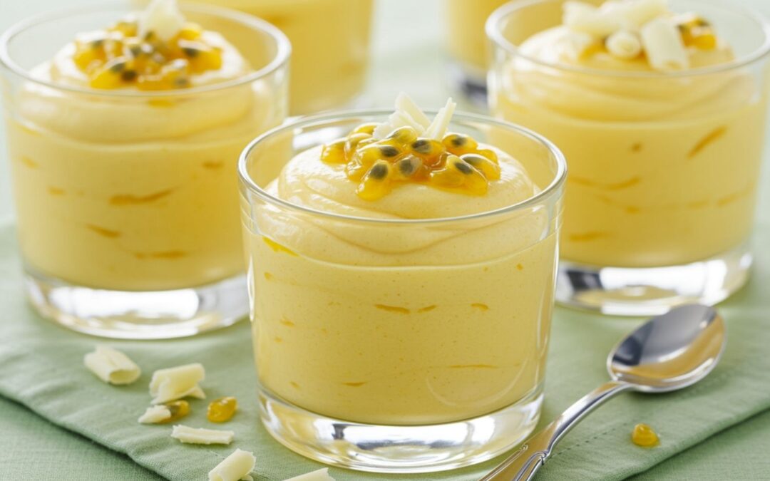 Mousse de maracujá simples e rápido: refrescância e sabor em minutos