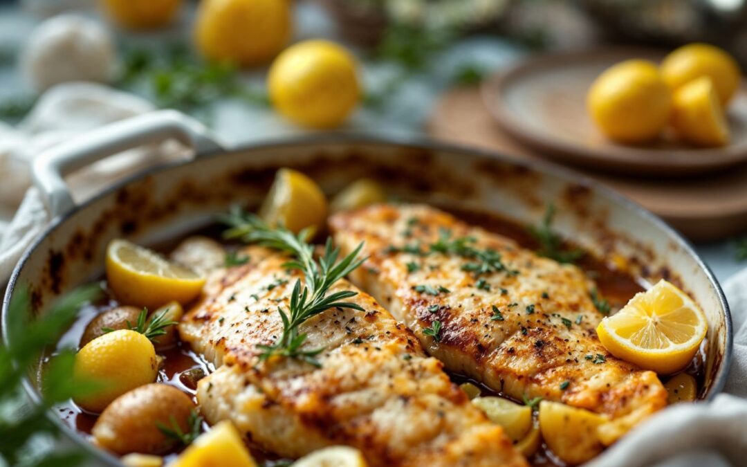 Peixe assado com batatas para a Páscoa: receita fácil, leve e saborosa