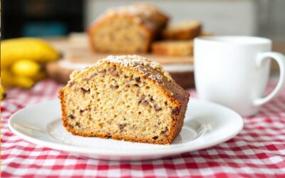 Receita de Bolo de Banana Perfeito. Fácil de fazer