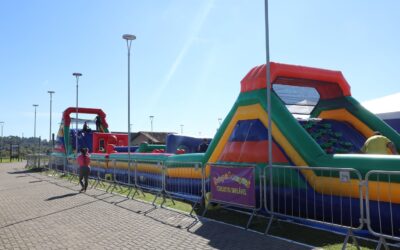 Parque das Águas de Pinhais inaugura o maior circuito inflável da américa latina para celebrar aniversário da cidade