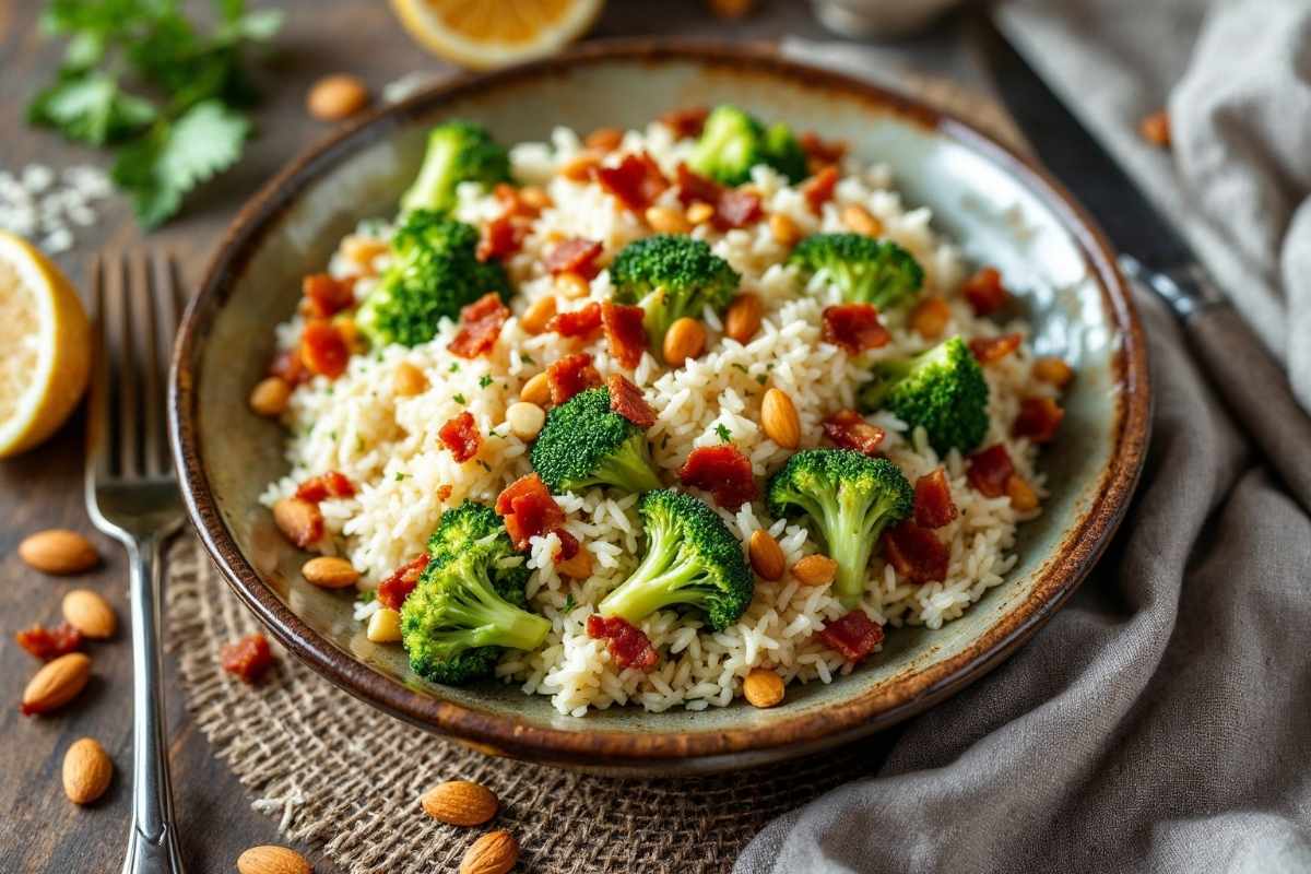 Arroz de páscoa com brócolis O segredo para deixá-lo soltinho, colorido e irresistível!