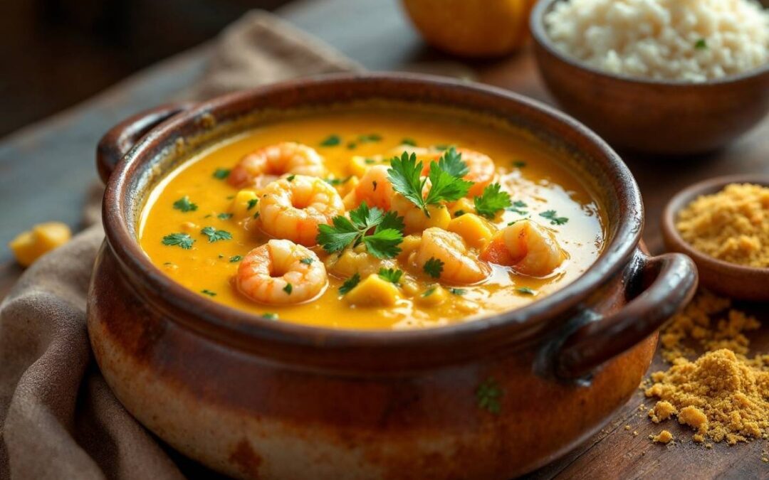 Bobó de camarão cremoso e fácil: A receita perfeita para surpreender na páscoa