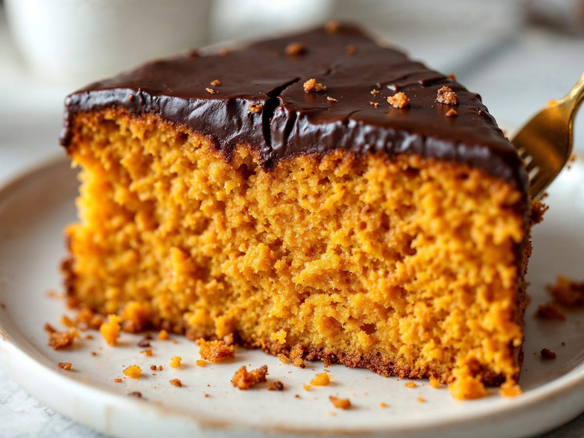 Bolo de Cenoura Perfeito O Segredo da Cobertura de Chocolate Durinha!