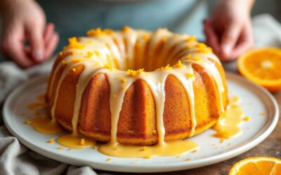 Bolo de laranja de liquidificador super fofinho!: receita fácil com calda