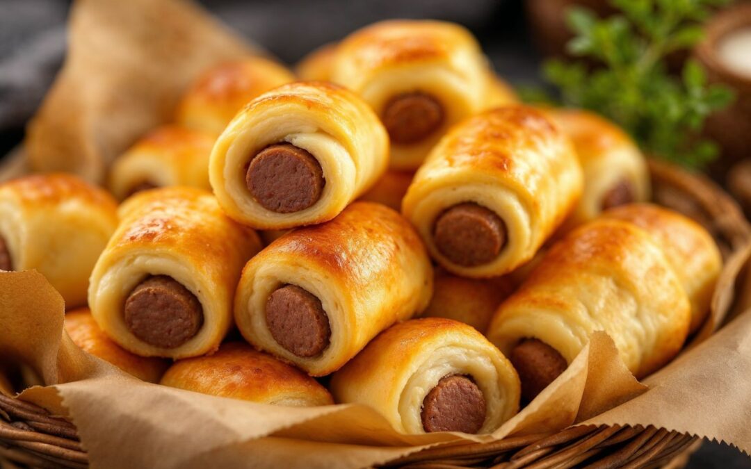 Doguinho Assado (Enroladinho de Salsicha de Forno): Receita Fácil e Fofinha!