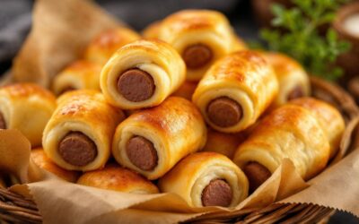 Doguinho Assado (Enroladinho de Salsicha de Forno): Receita Fácil e Fofinha!