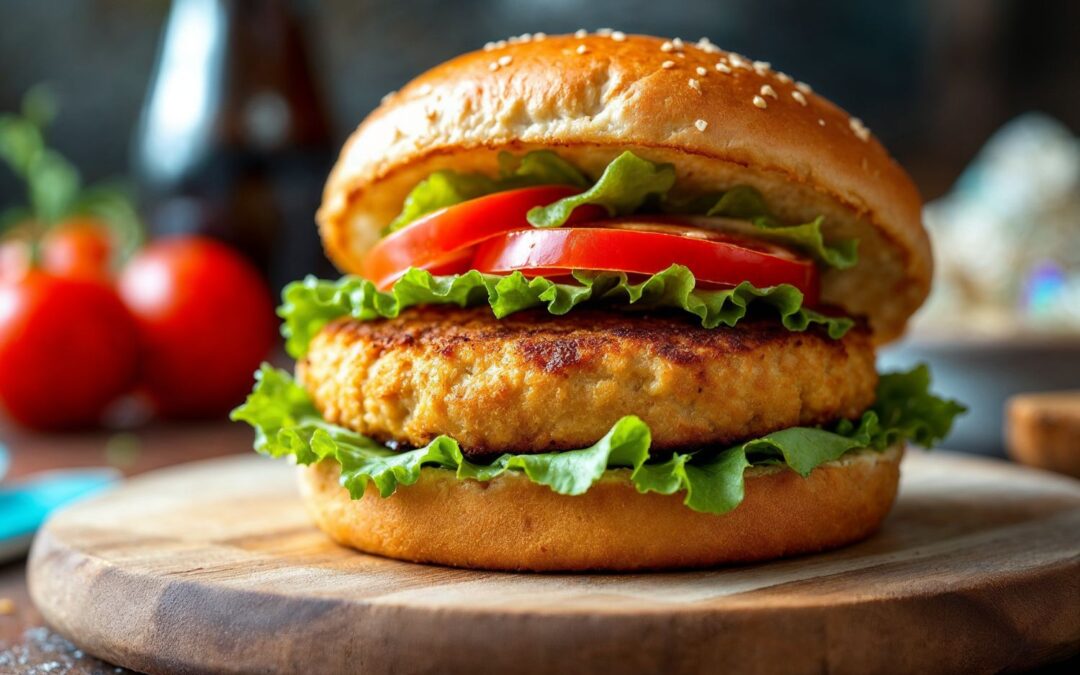 Hambúrguer de Frango Caseiro Saudável: Receita Fácil para Congelar!