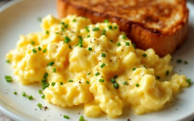 Ovos mexidos cremosos iguais aos de hotel: O segredo da cremosidade!