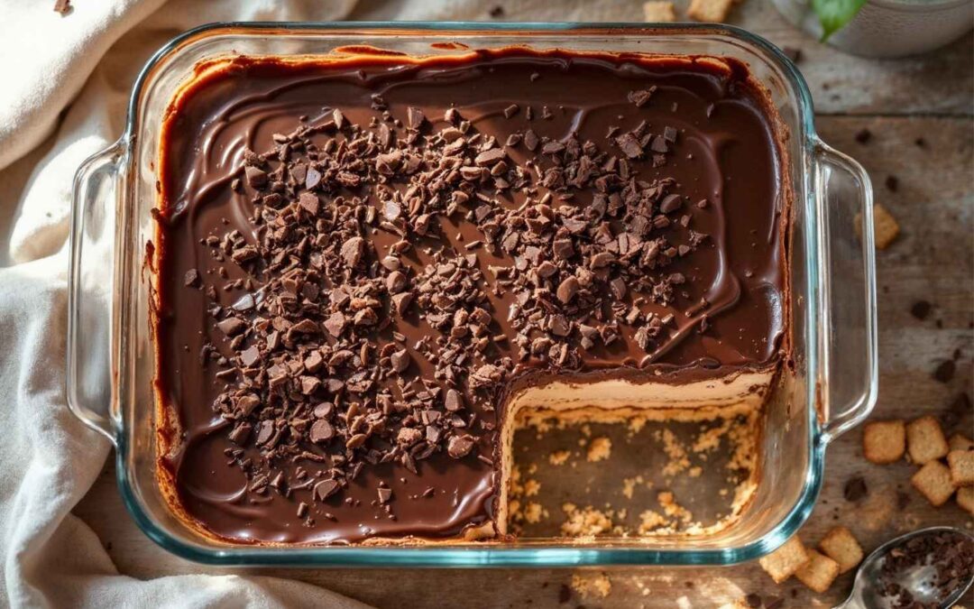 Pavê de chocolate irresistível: Cremoso, chocolatudo e pronto rapidinho