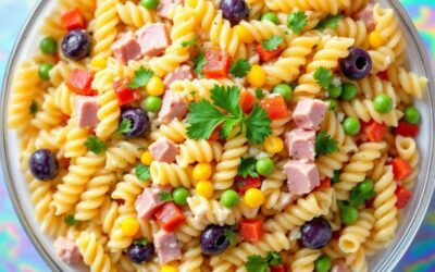 Salada de Macarrão Completa: O Almoço Prático (e Delicioso!) Para a Semana!