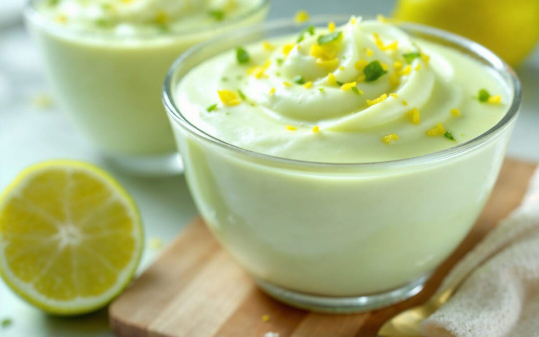 Mousse de Limão Super Rápida (3 Ingredientes!): A Sobremesa Express Perfeita!