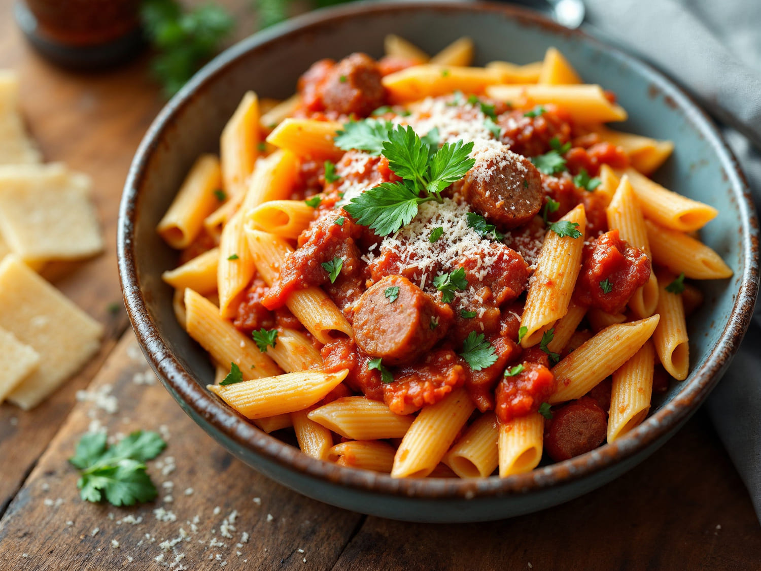 Macarrão com calabresa uma receita fácil e cheia de sabor