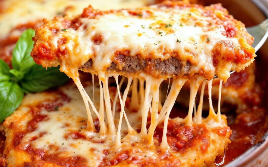 Bife à parmegiana de forno: a receita fácil, sem fritura, que fica crocante e deliciosa!