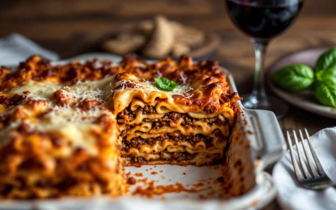 Lasanha à bolonhesa clássica: a receita definitiva para uma refeição especial!