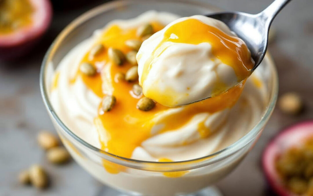 Mousse de maracujá com 3 ingredientes: a receita definitiva, mais fácil e cremosa do mundo!