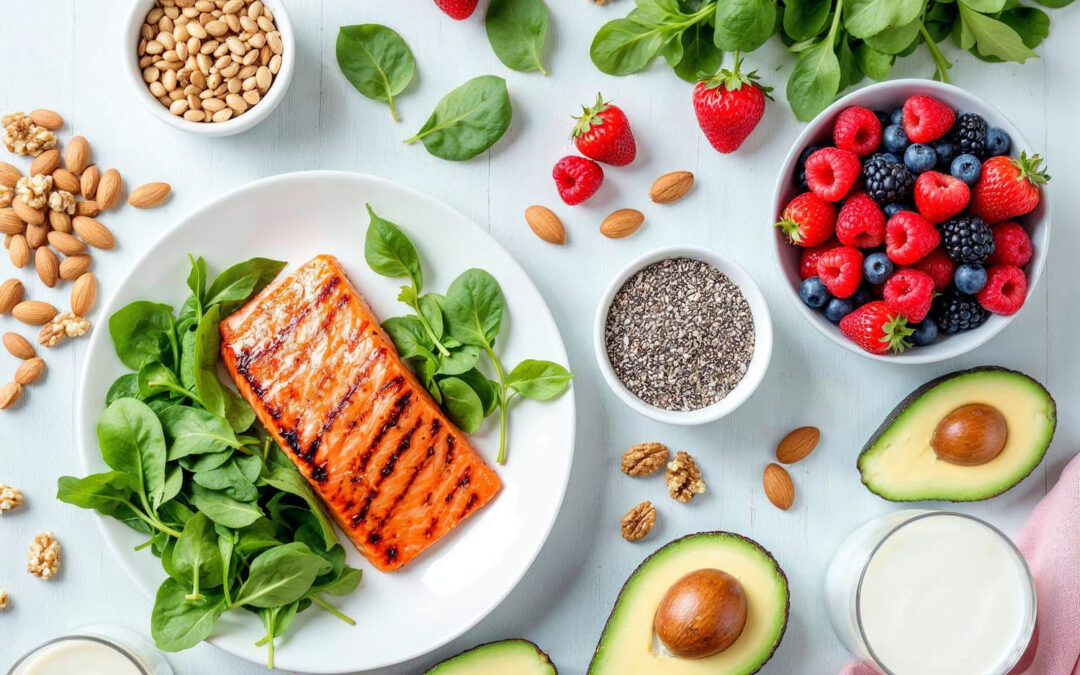 Nutrição e vitalidade após os 40: os 10 alimentos essenciais para a saúde da mulher