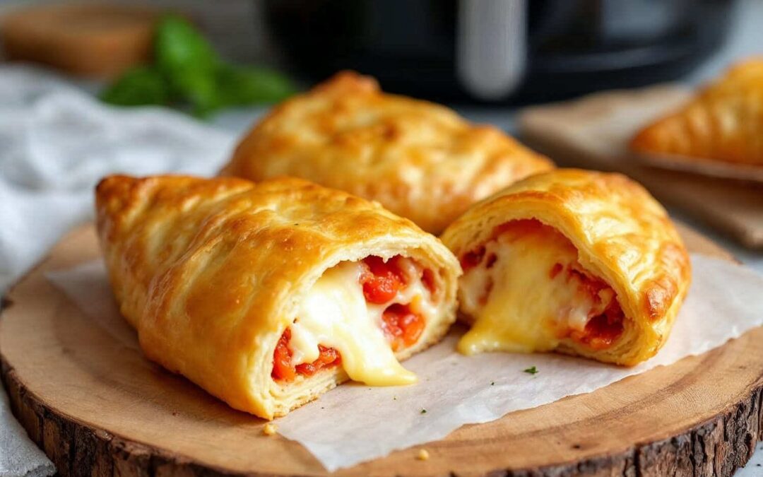 Pastel folhado na air fryer: o segredo para um lanche crocante, rápido e sem sujeira!
