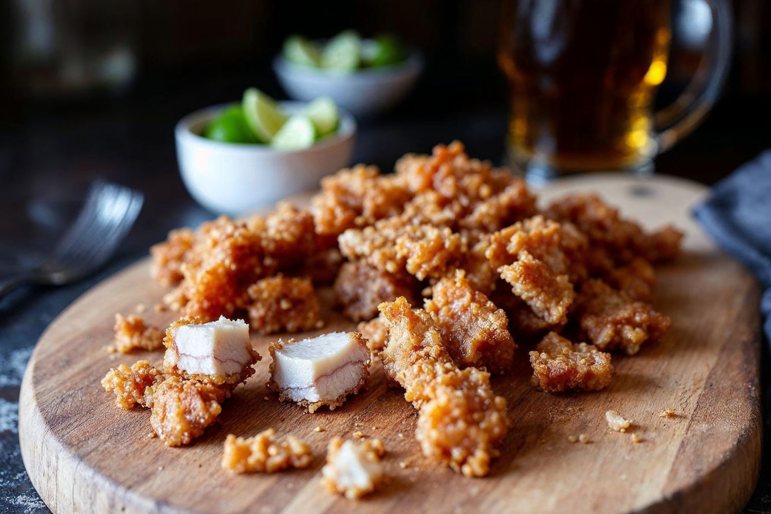 Torresmo na Panela de Pressão Receita Fácil e Crocante