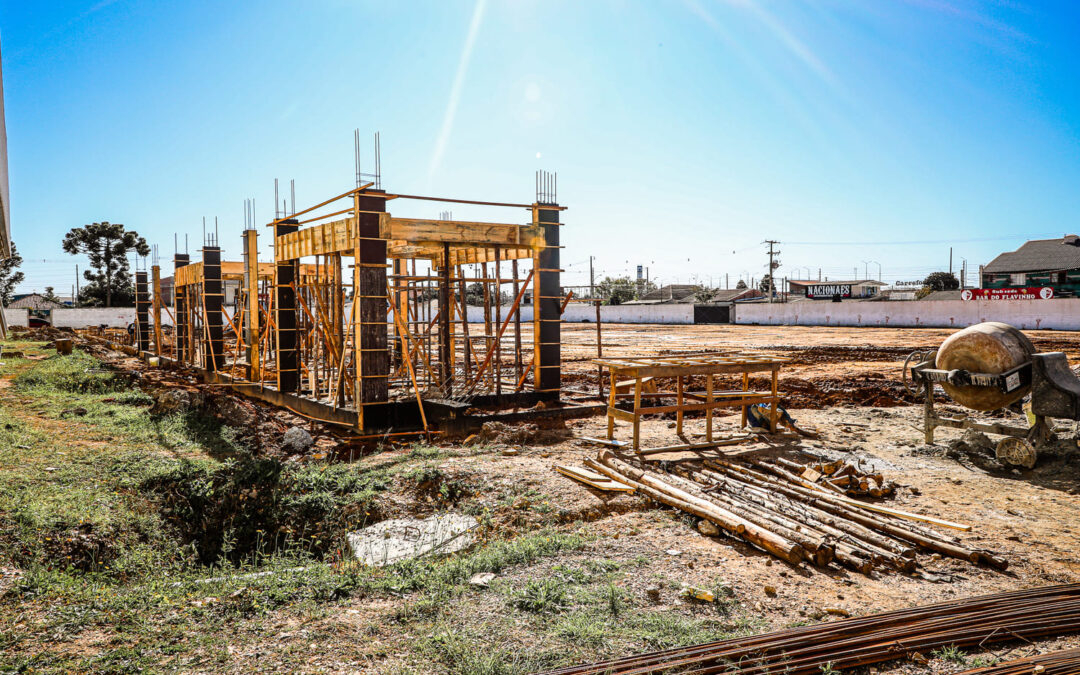 Prefeitura inicia construção do Estádio Municipal de Pinhais para fomentar o esporte na cidade