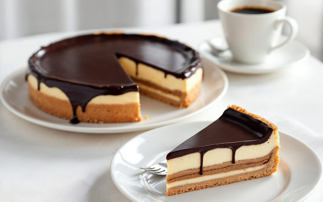 Torta alemã fácil: a sobremesa de bolacha que não vai ao forno!