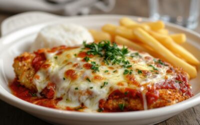 Bife à parmegiana perfeito: a receita para um bife sequinho e suculento!