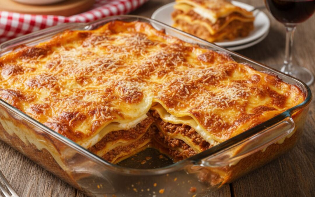Lasanha à Bolonhesa: a receita clássica do almoço em família