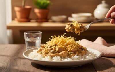 Strogonoff de Frango Rápido: a receita que salva o jantar da semana!